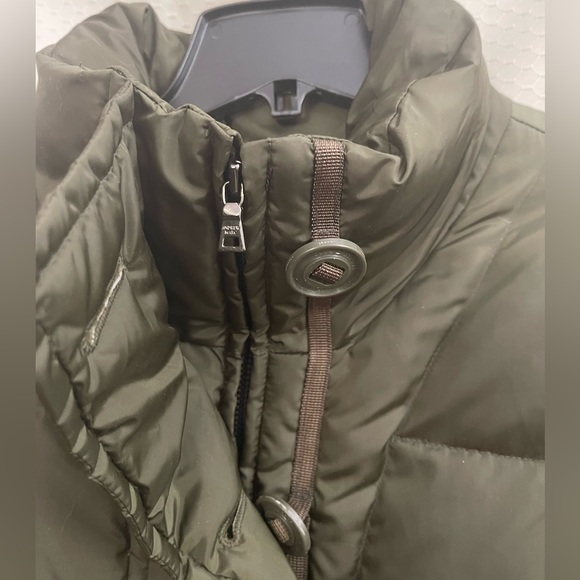 Andrew Marc long deep olive long puffer - Picture 2 of 9